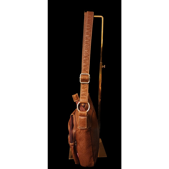 Unionbay brown faux leather crossbody bag - Picture 5 of 7